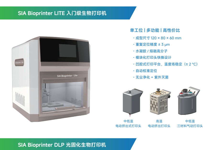 SIA Bioprinter LITE